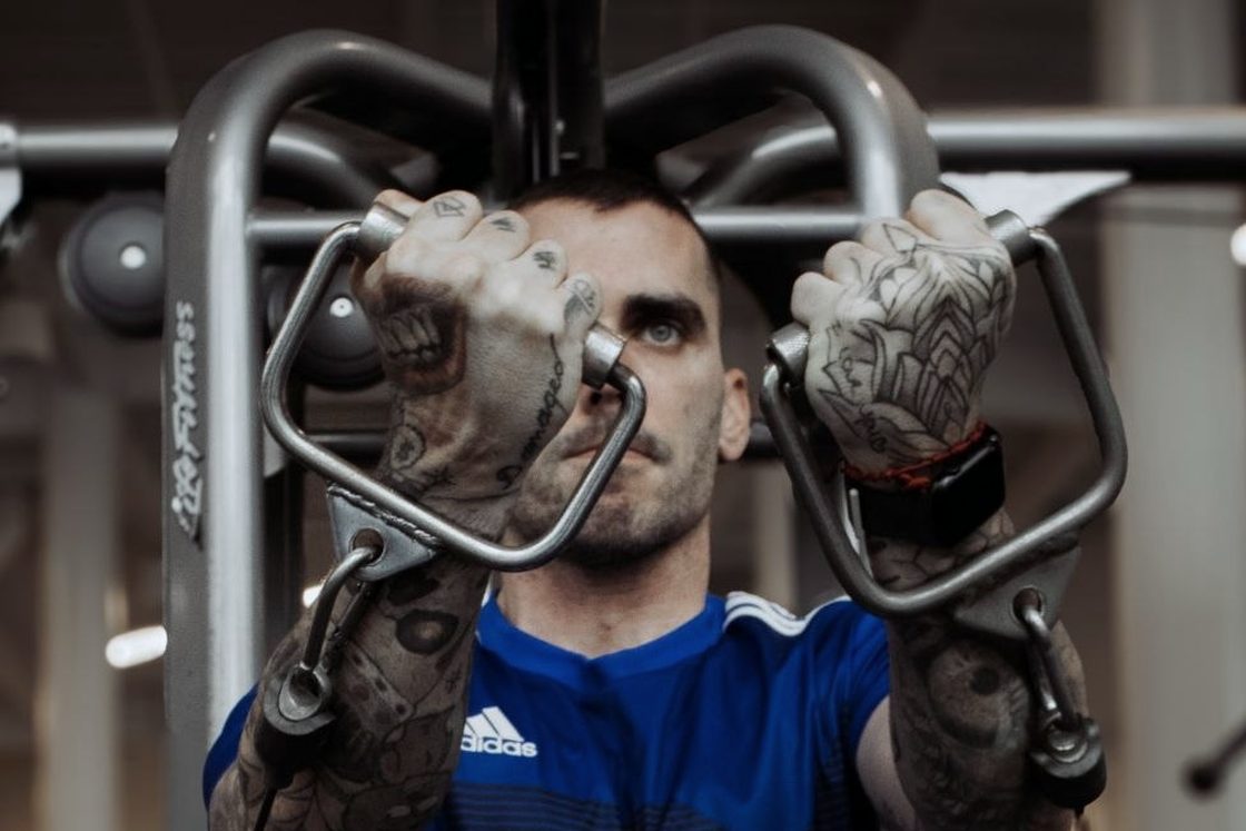 Cable station work — rows and pulls programmed every week
